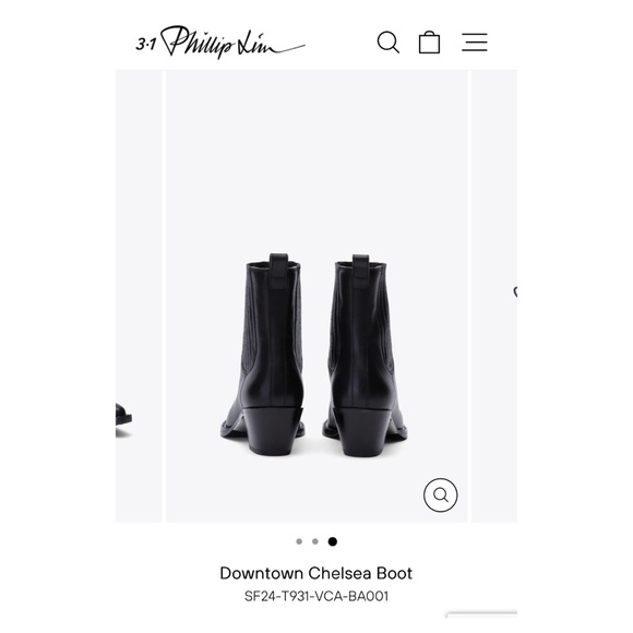 Phillip Lim Black Downtown Chelsea Boots - Picture 10 of 12